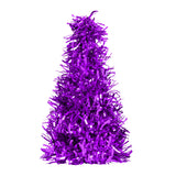Mini Árbol, Tinsel, Color Morado