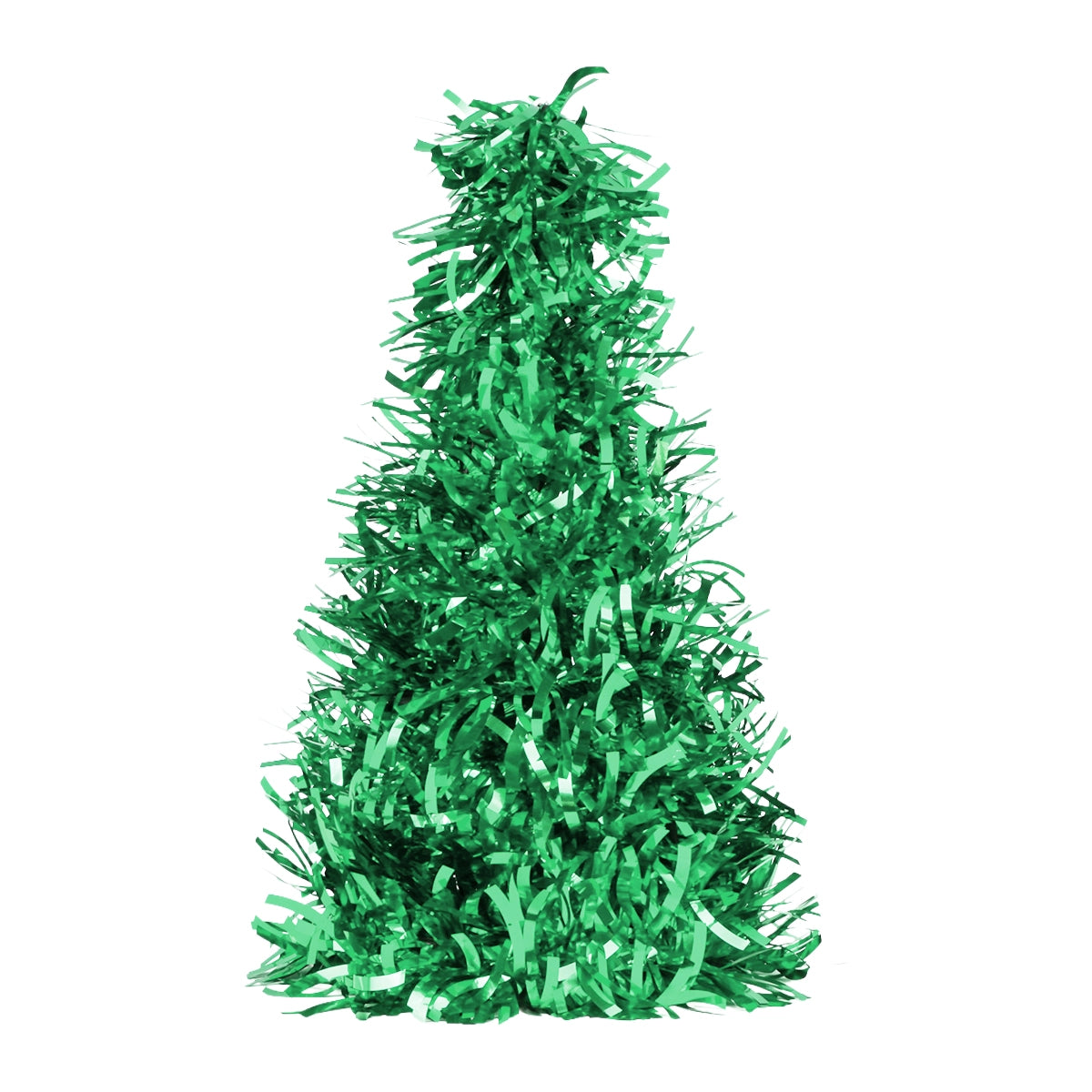 Mini Árbol, Tinsel, Color Verde