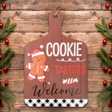 Decoración Colgante Navideña, Cookie Tasters Welcome