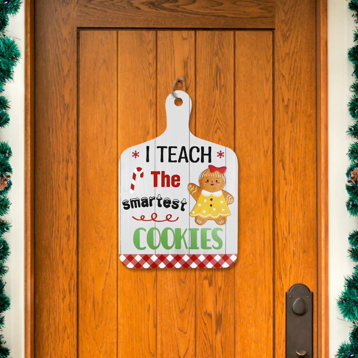 Decoración Colgante Navideña, I Teach The Smartest Cookies
