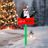 Estaca Decorativa, Let It Snow, Pingüino