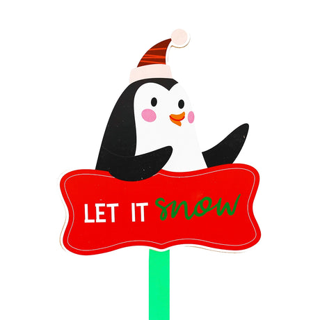 Estaca Decorativa, Let It Snow, Pingüino