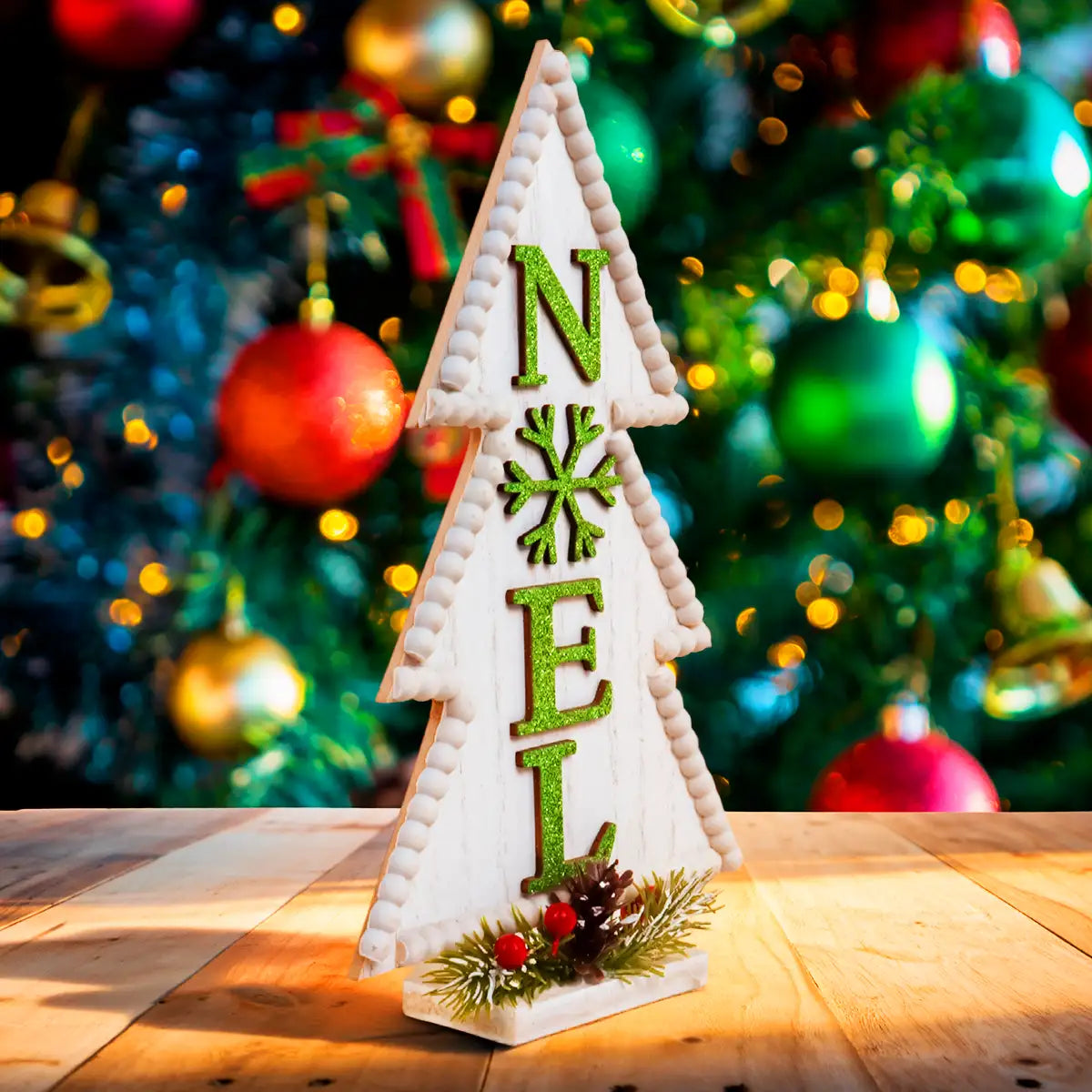 Árbol Navideño MDF "Noel", Color Verde