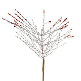 Vara de Follaje Artificial Navideña, Color Plata