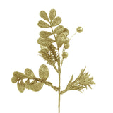 Follaje Navideño Brillante, Planta, Color Oro