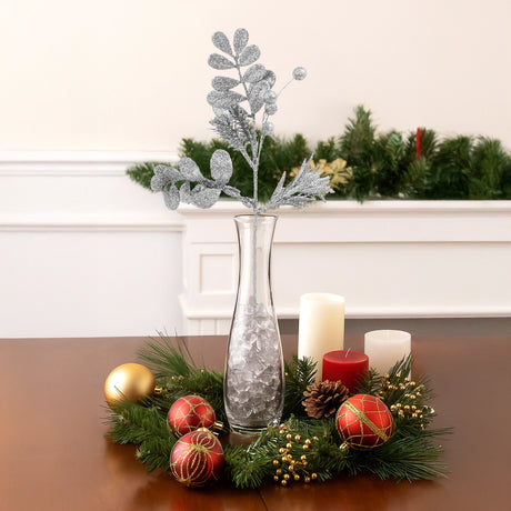 Follaje Navideño Brillante, Planta, Color Plata