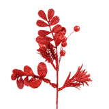 Follaje Navideño Brillante, Planta, Color Rojo