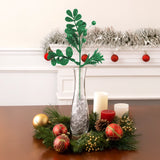 Follaje Navideño Brillante, Flor, Color Verde