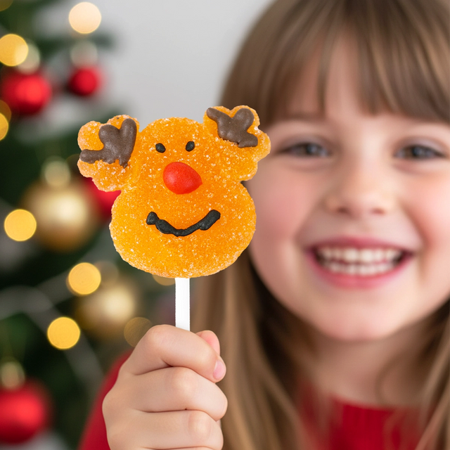 Paleta de Gomita, Reno