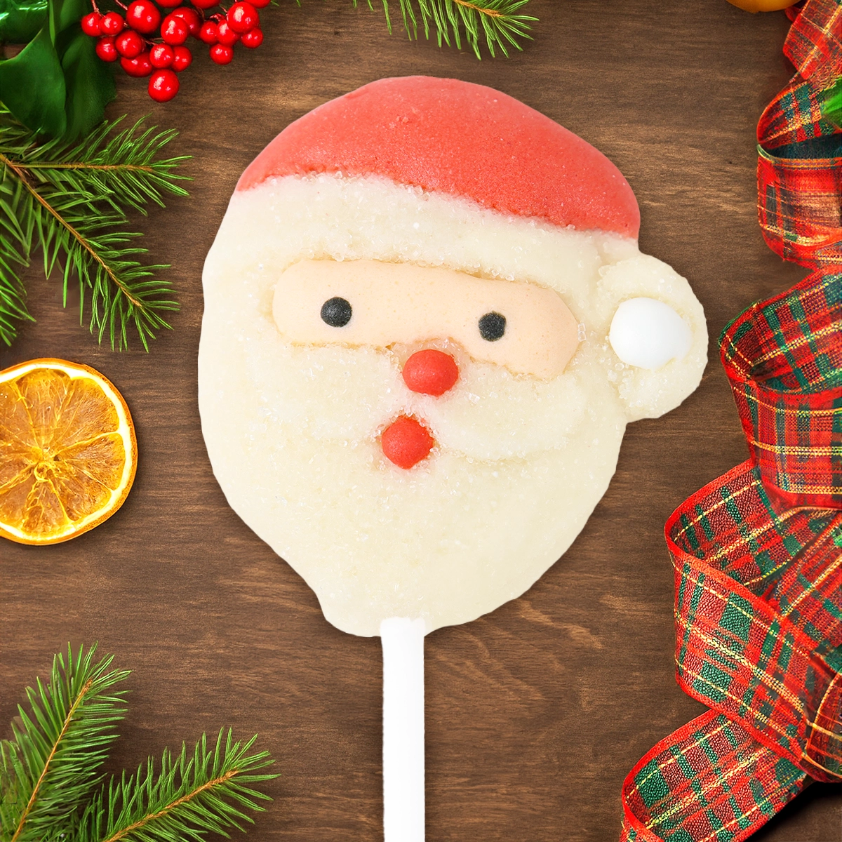 Paleta de Gomita, Santa