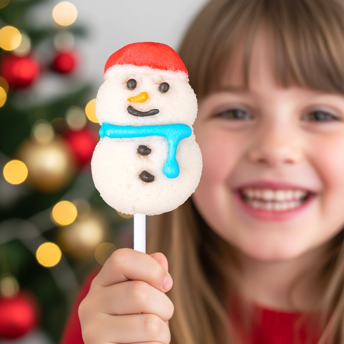 Paleta de Gomita, Snowman