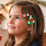 Broches de Cabello Navideños, Pino