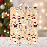 Bolsa de Regalo Navideña, Kraft, Personajes