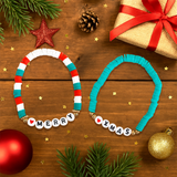 Pulseras Navideñas, 2 pzas