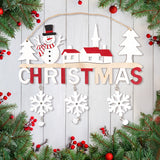 Letrero Navideño en MDF, Christmas, Snowman
