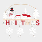 Letrero Navideño en MDF, Christmas, Snowman