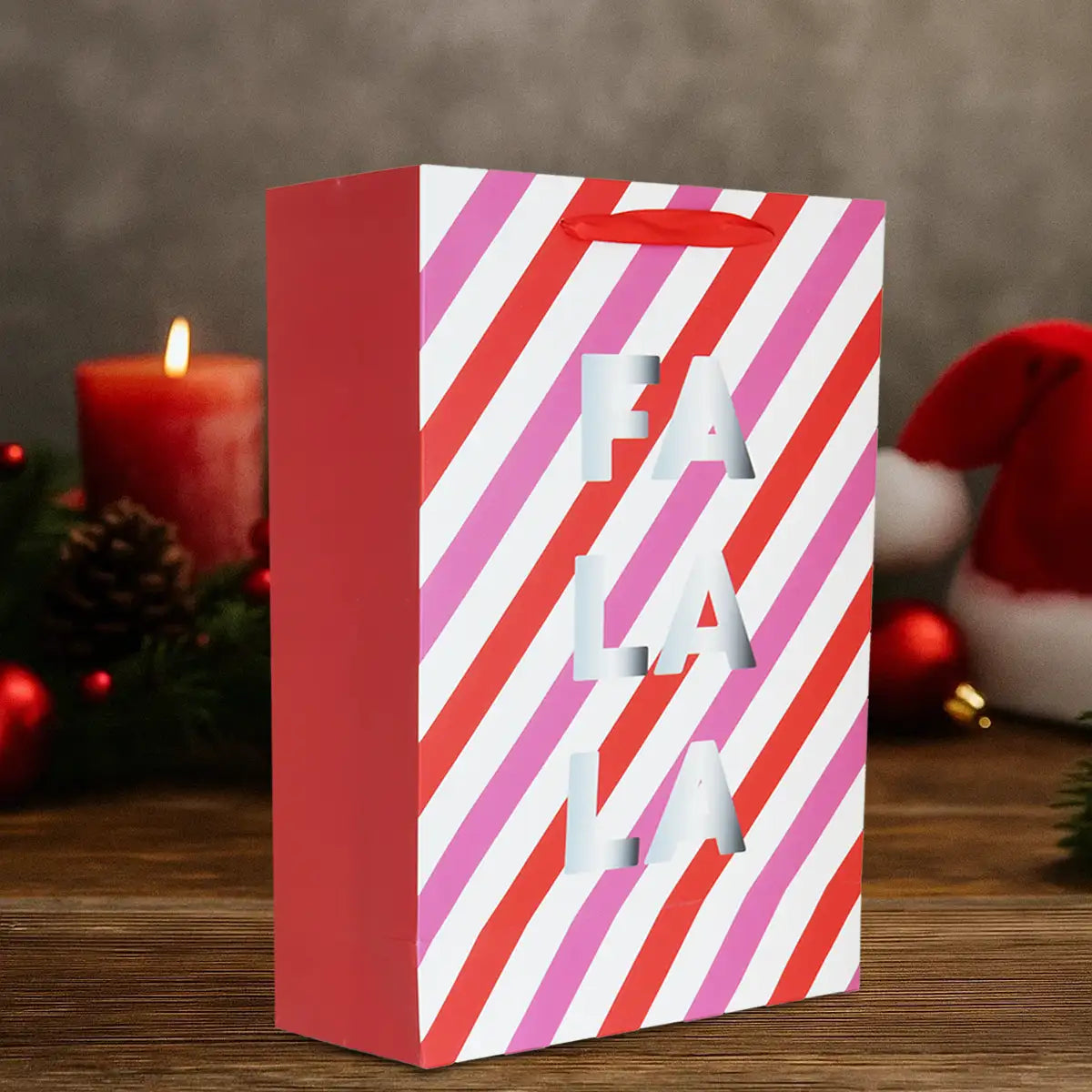 Bolsa de Regalo Navideña, FA LA LA