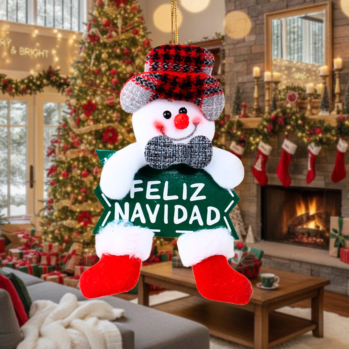 Snowman, Peluche Navideño