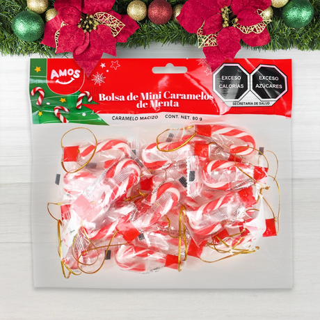 Mini Bastones de Dulce, 80 gr
