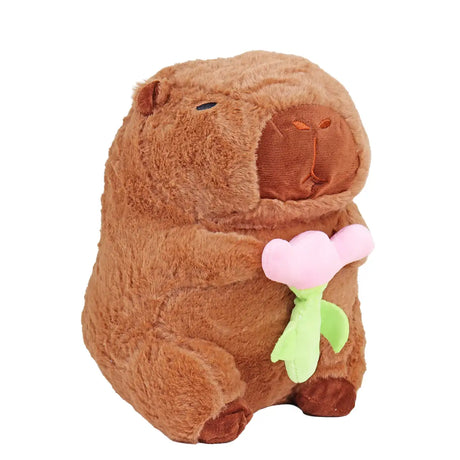 Peluche, Capibara con Tulipán