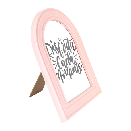 Portarretrato Ovalado, Color Rosa