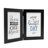 Portarretrato con Divisiones, Color Negro