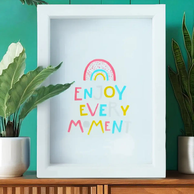 Portarretrato Enjoy, Color Blanco