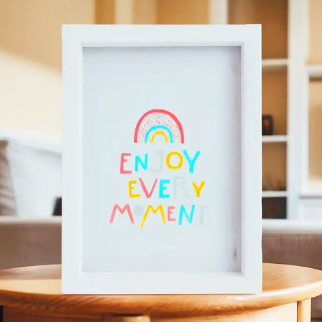 Portarretrato Enjoy, Color Blanco