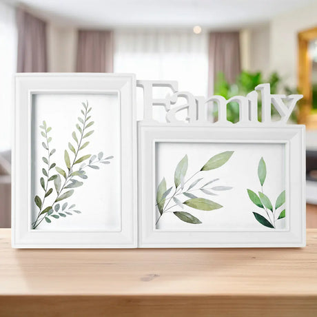 Portarretrato Family, Color Blanco