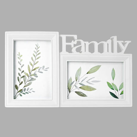 Portarretrato Family, Color Blanco