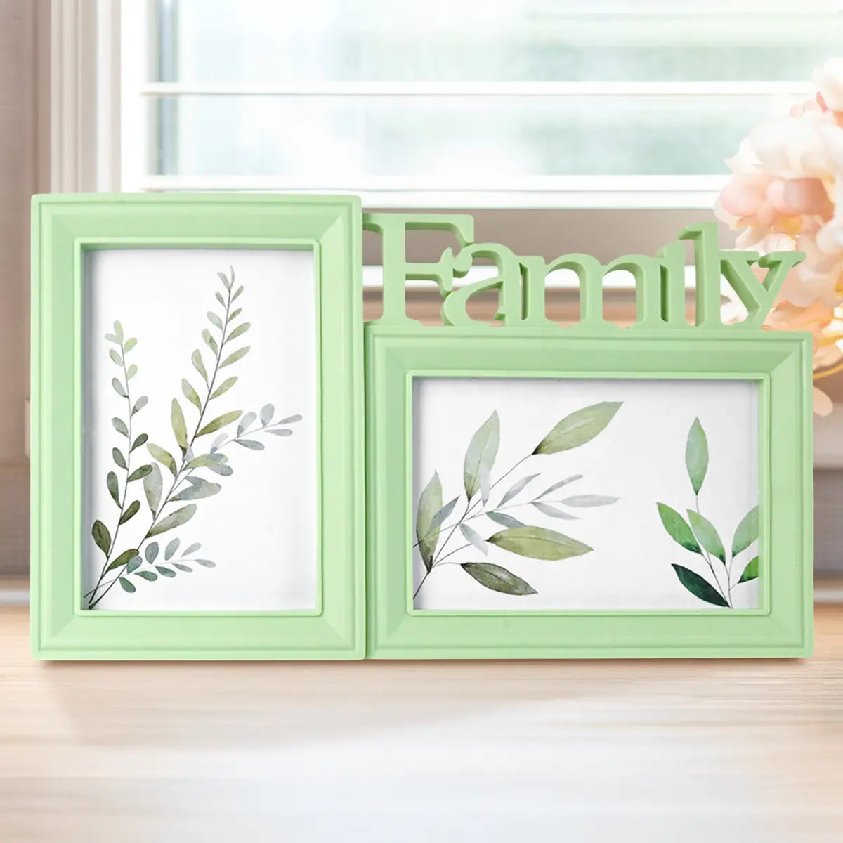 Portarretrato Family, Color Verde