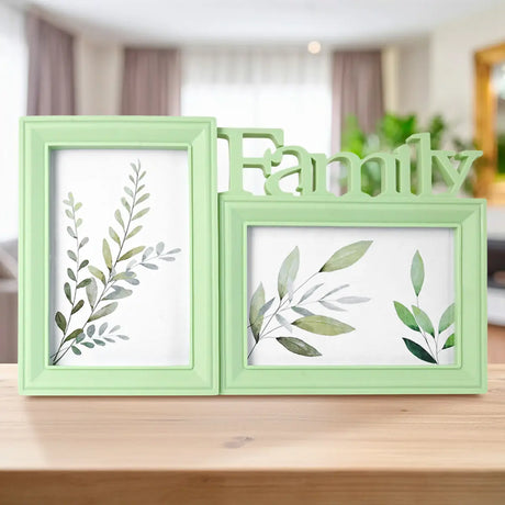 Portarretrato Family, Color Verde