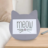 Portarretrato Gato, Color Gris