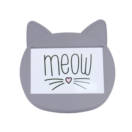 Portarretrato Gato, Color Gris