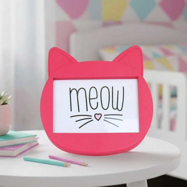 Portarretrato Gato, Color Rosa