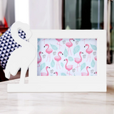 Portarretrato Flamenco, Color Blanco