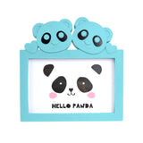 Portarretrato Panda, Color Aqua