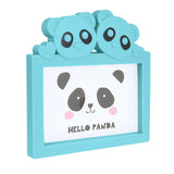 Portarretrato Panda, Color Aqua