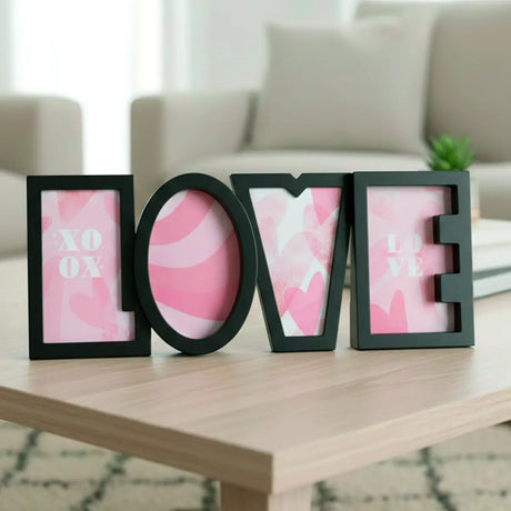 Portarretrato Love, Color Negro