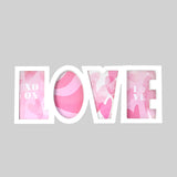 Portarretrato Love, Color Blanco