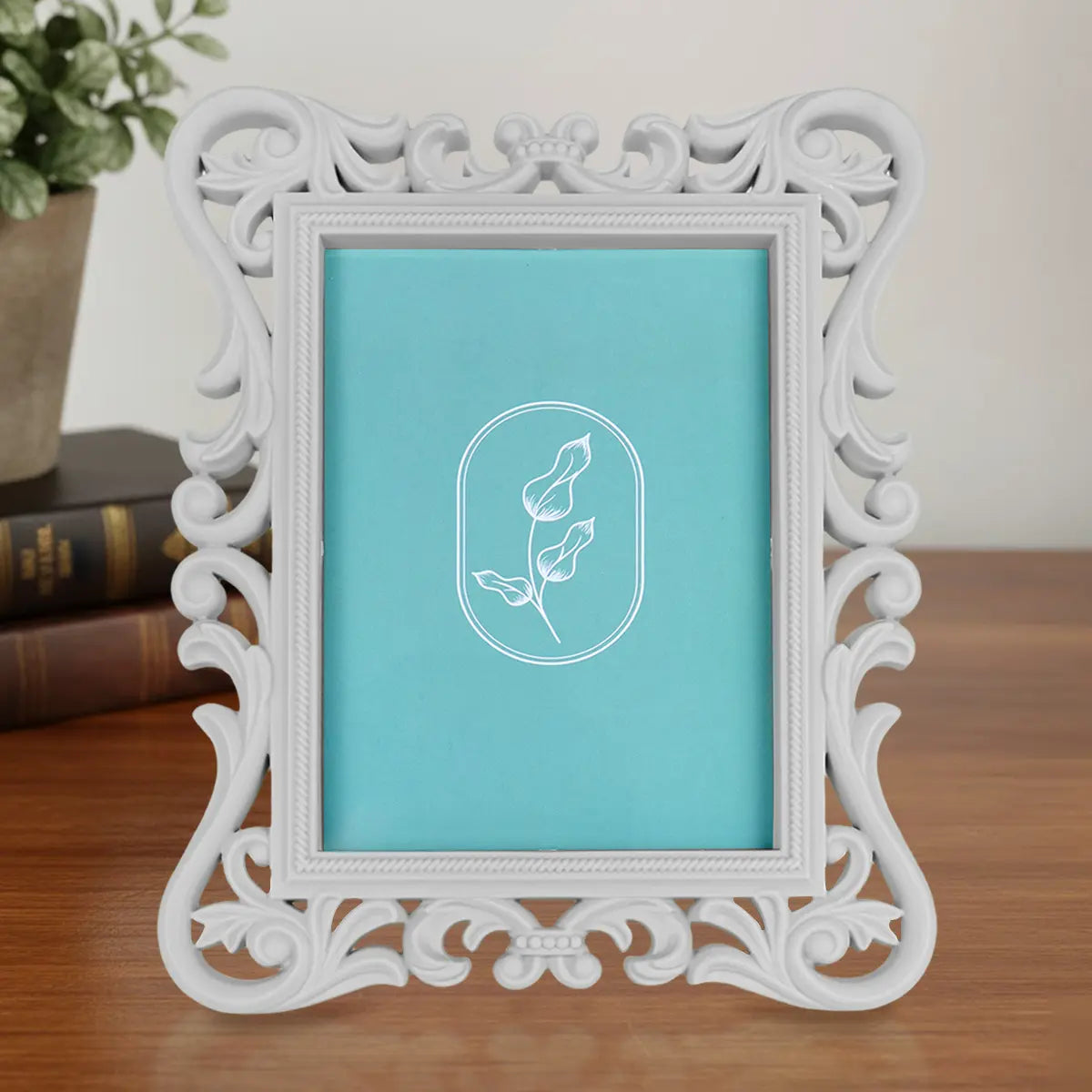 Portarretrato, Marco Elegante, Color Azul