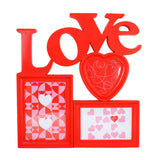 Portarretrato, Diseño Love, Color Rojo