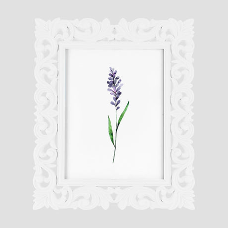 Portarretrato, Diseño Elegante, Color Blanco, 12x17 cm