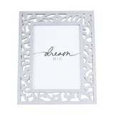 Portarretrato, Diseño Calado, Color Gris