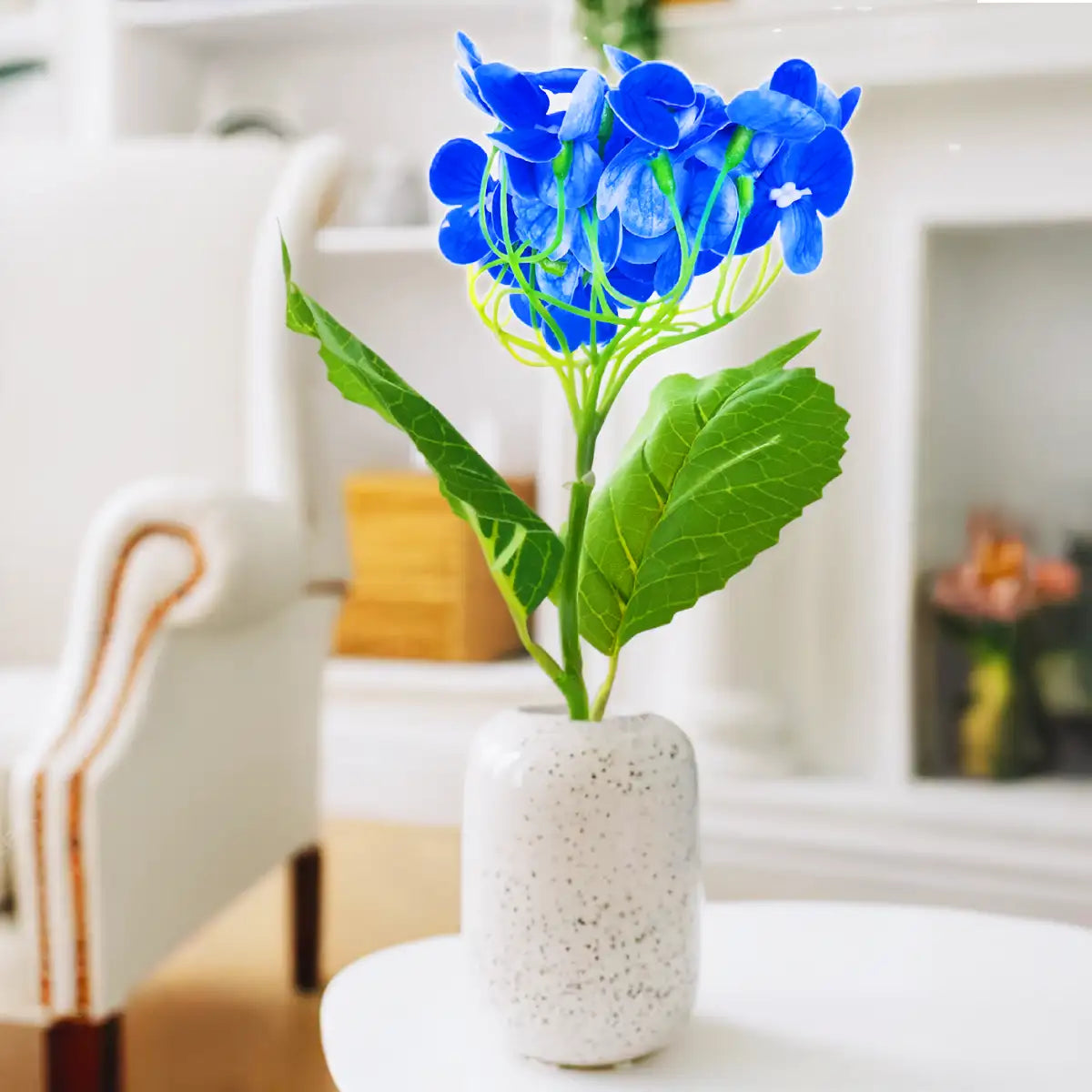 Hortensia, Color Azul