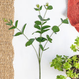 Follaje Artificial, Rama, Color Verde, 4 pzas