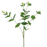 Follaje Artificial, Rama, Color Verde, 4 pzas