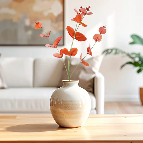 Follaje Artificial, Rama, Color Naranja