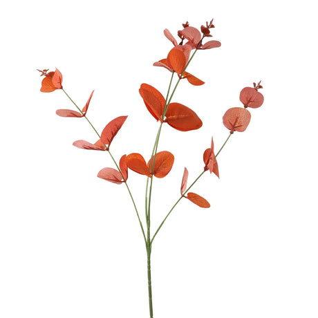 Follaje Artificial, Rama, Color Naranja