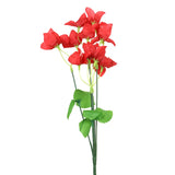 Ramo de Magnolia Artificial, Color Rojo